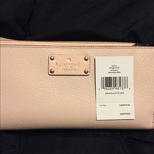 Kate Spade Layton Leather Wristlet Wallet
